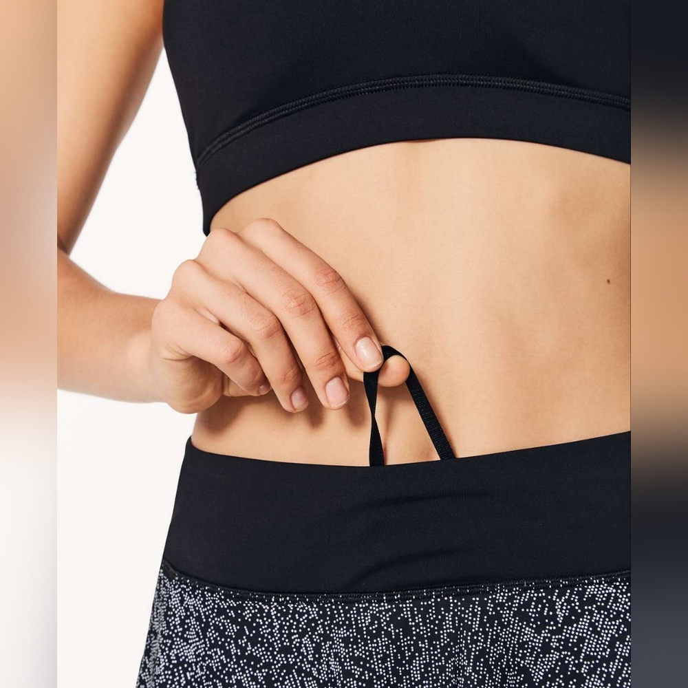 Lululemon Quick Pace Skirt (13")(Soundwave White Black) - Picture 7 of 16